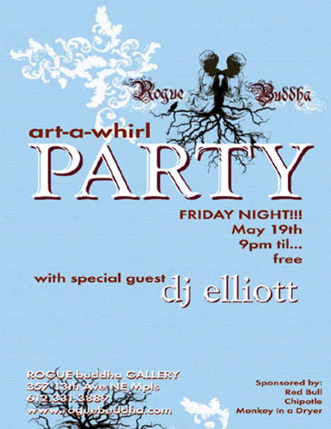 Art A Whirl party