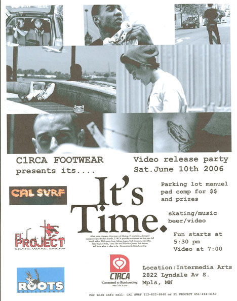 Circa Its Time video premiere