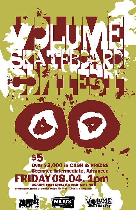 Volume skateboards contest