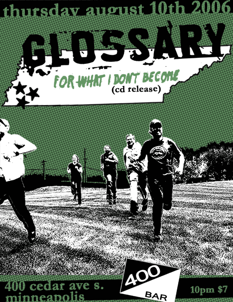 Glossary show at 400 Bar
